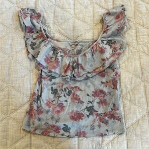 Guess floral top